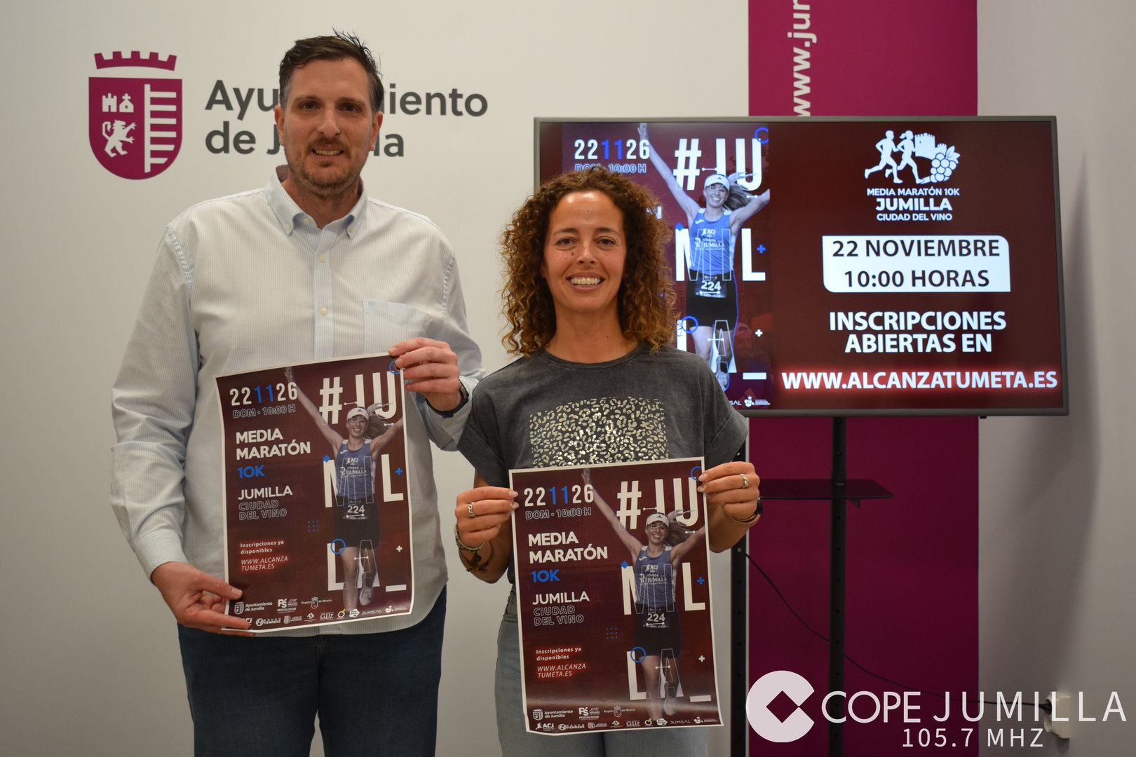 Presentación media maratón
